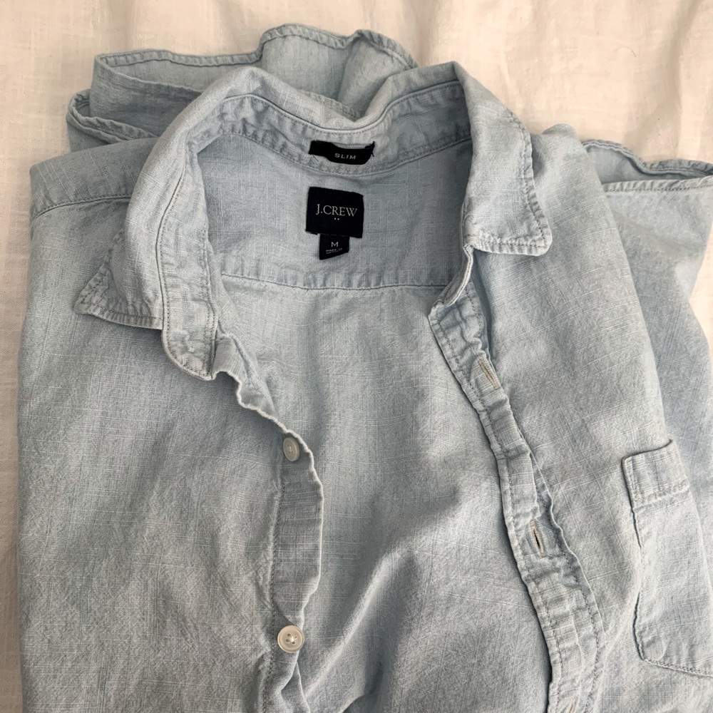 J.Crew Short Sleeve button Down